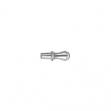 Yankauer Tube Connector Olive Shaped Stainless Steel, 2.5 cm - 1" Yankauer Tube Connector Olive Shaped Stainless Steel, 2.5 cm - 1"